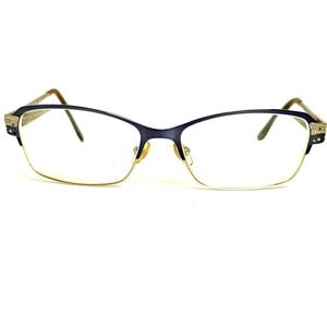 Cote D'Azur Europa CDA-261 C1 Eyeglasses Purple Gold Glitter 53-15-132 Frames‎